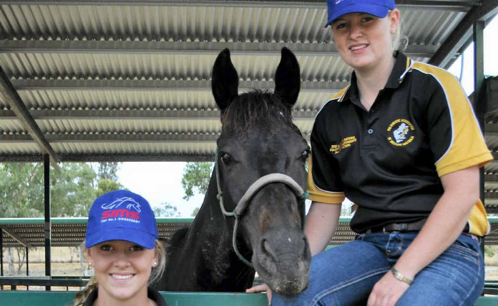 WA U24 team members Tia and Sharna Hall with Deveraux Mentos. WA U24 team members Tia and Sharna Hall with Deveraux Mentos.